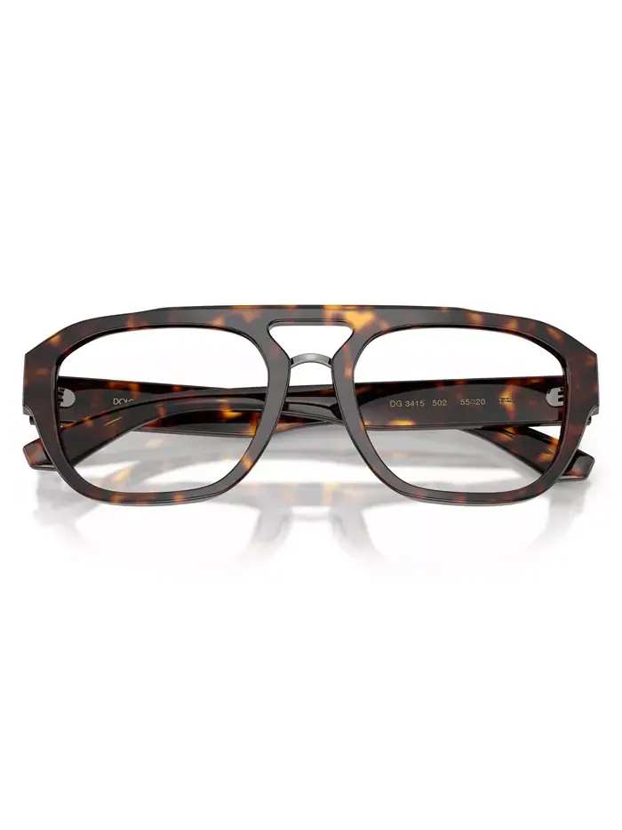 Мужские очки пилоты, DG3415 Dolce&Gabbana — изображение 5 из 6, коричневый