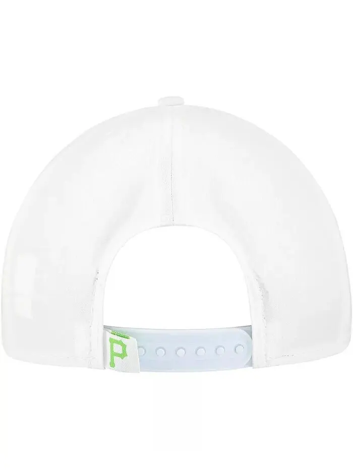 Мужская белая бейсболка-кепка Pittsburgh Pirates Spring Spectrum Golfer Snapback New Era — изображение 4 из 4