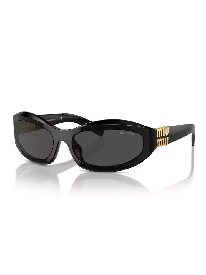Женские солнцезащитные очки MU 14ZS MIU MIU — черный