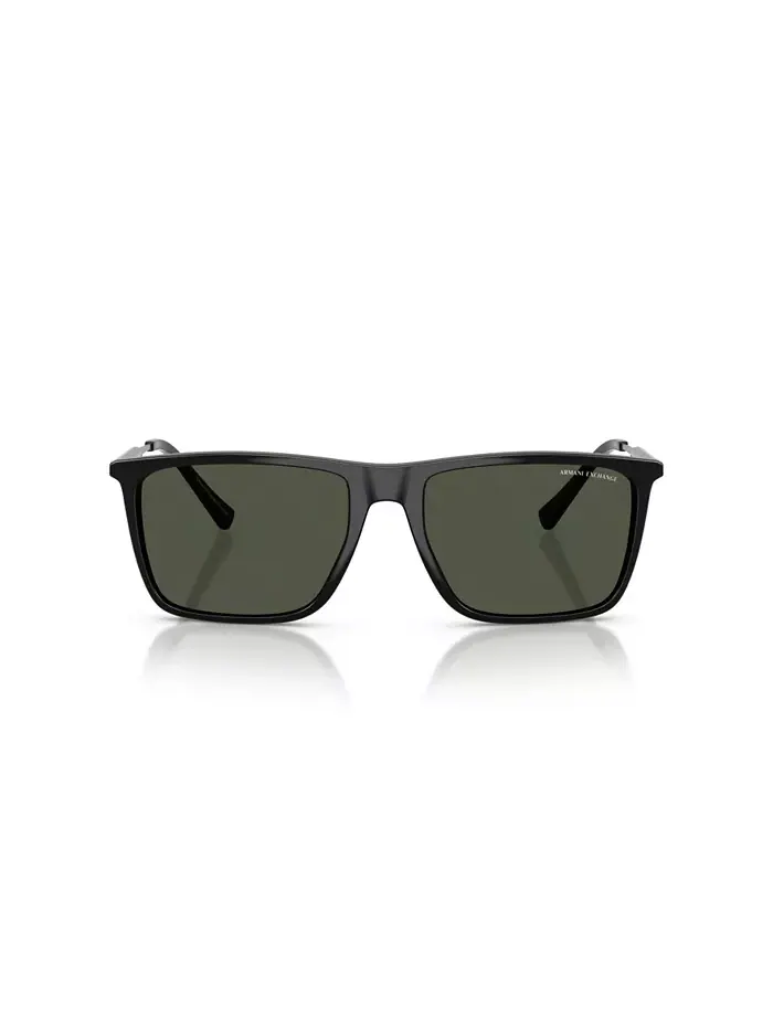 Мужские поляризационные солнцезащитные очки AX4160S Armani Exchange — изображение 2 из 6, черный