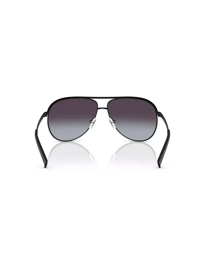 Унисекс пилотские солнцезащитные очки, AX2002 A|X Armani Exchange — изображение 4 из 6, черный