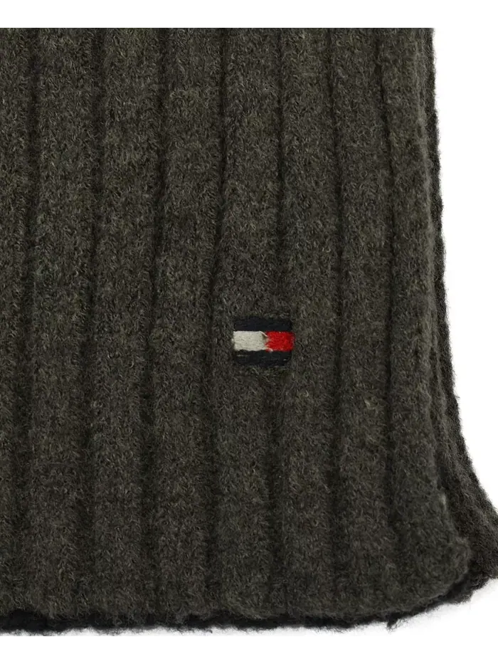 Мужской комплект из 2 предметов: шапка-бини с широкой резинкой и шарф Global Stripe Tommy Hilfiger — изображение 4 из 6