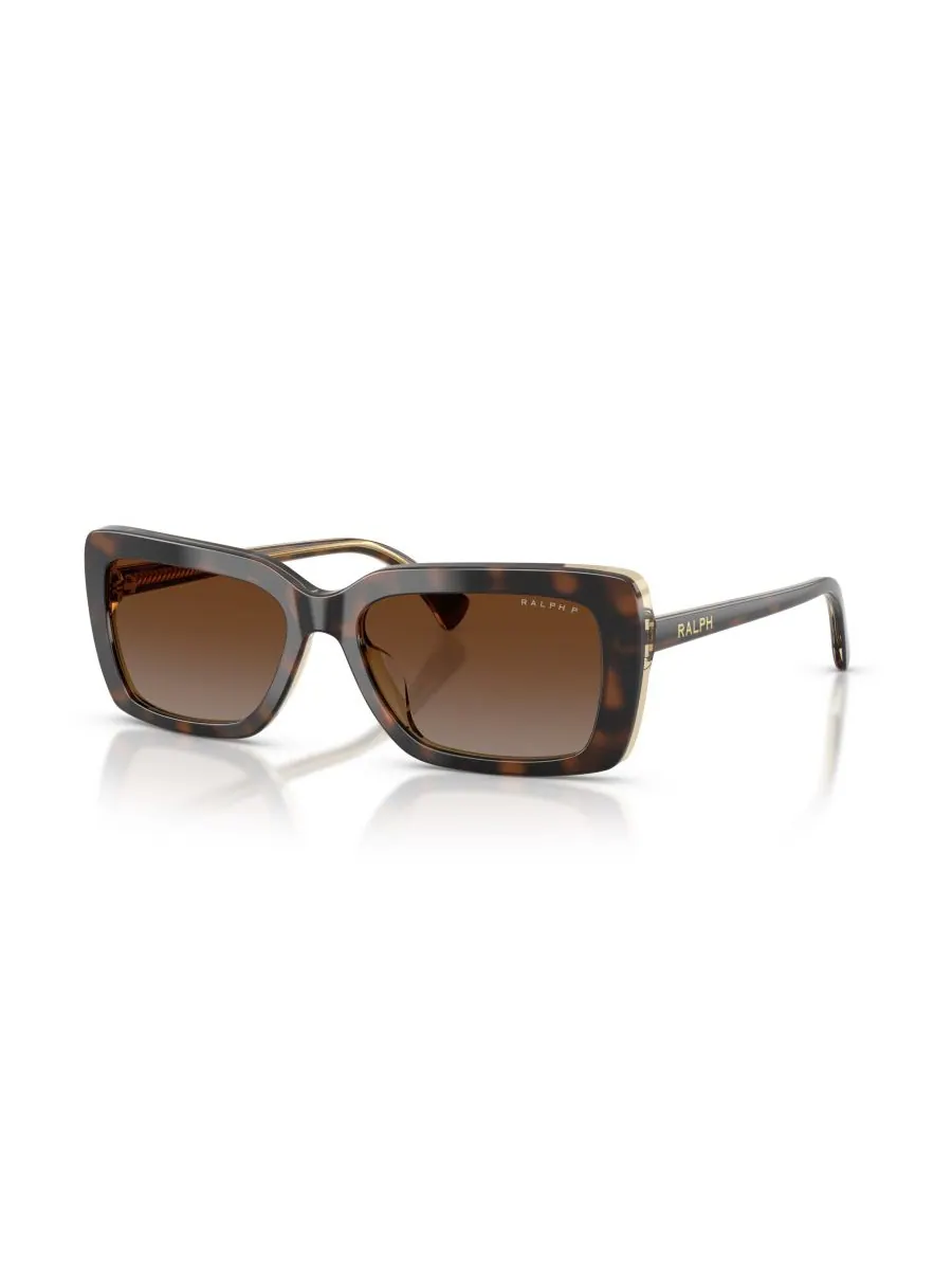 Женские поляризованные солнцезащитные очки, RA5342U Ralph by Ralph Lauren — коричневый