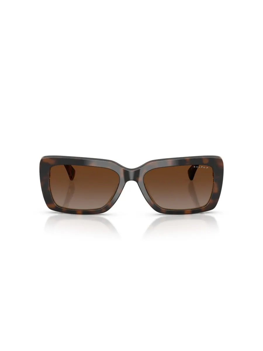 Женские поляризованные солнцезащитные очки, RA5342U Ralph by Ralph Lauren — изображение 2 из 5, коричневый