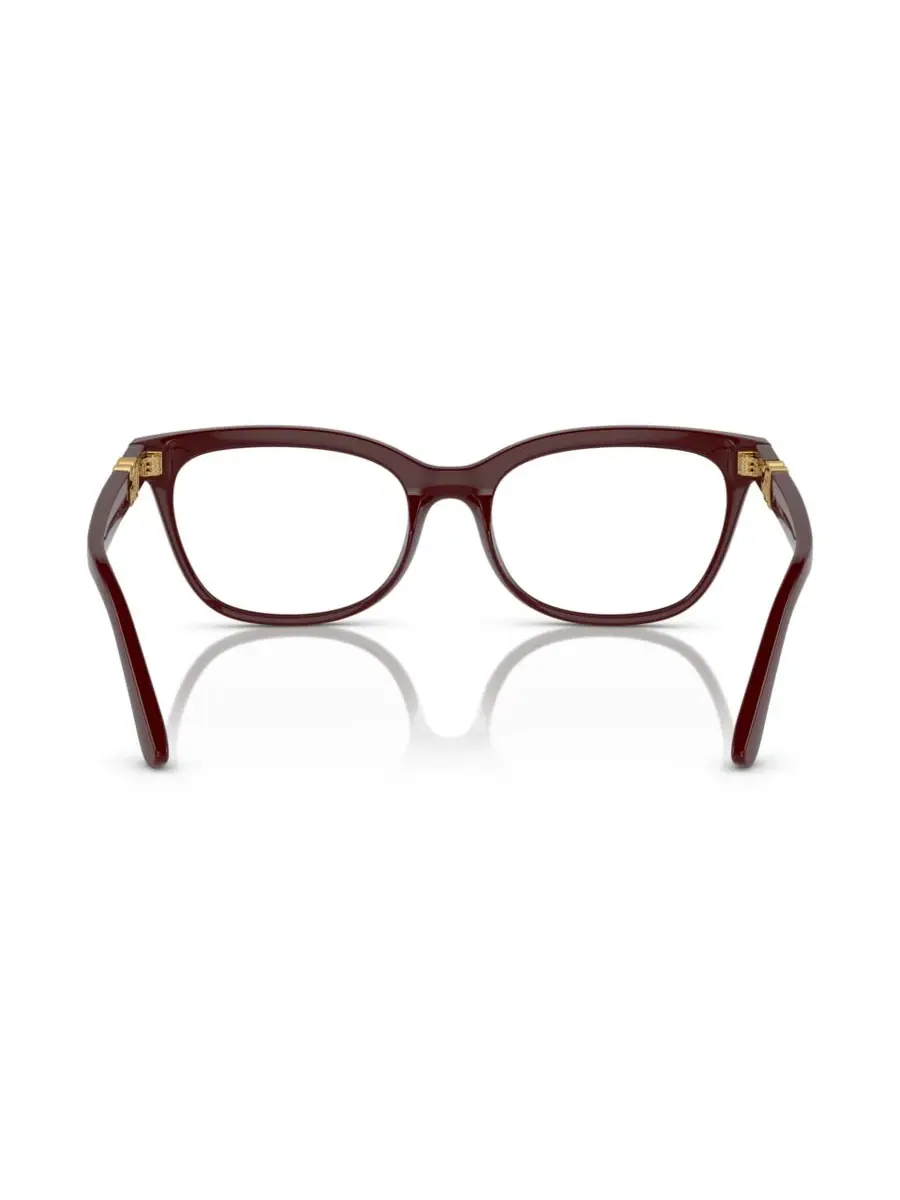 Женские очки-бабочки Dolce Gabbana, DG5106U Dolce&Gabbana — изображение 4 из 6, бордо