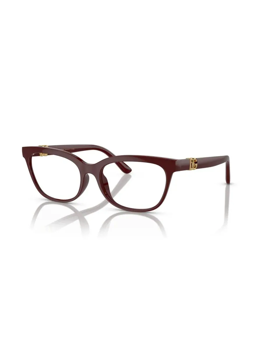 Женские очки-бабочки Dolce Gabbana, DG5106U Dolce&Gabbana — изображение 6 из 6, бордо