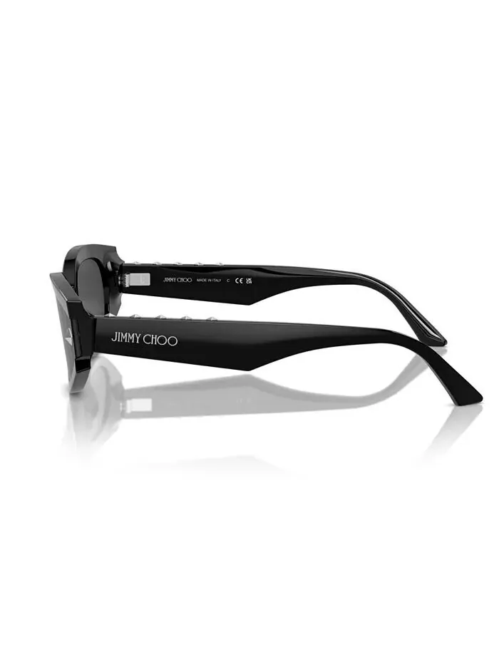 Женские солнцезащитные очки, JC5015U Jimmy Choo — изображение 4 из 8, черный