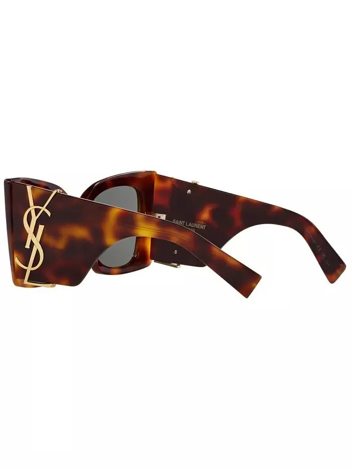 Женские солнцезащитные очки Blaze, SL M119 Saint Laurent — изображение 5 из 10, коричневый