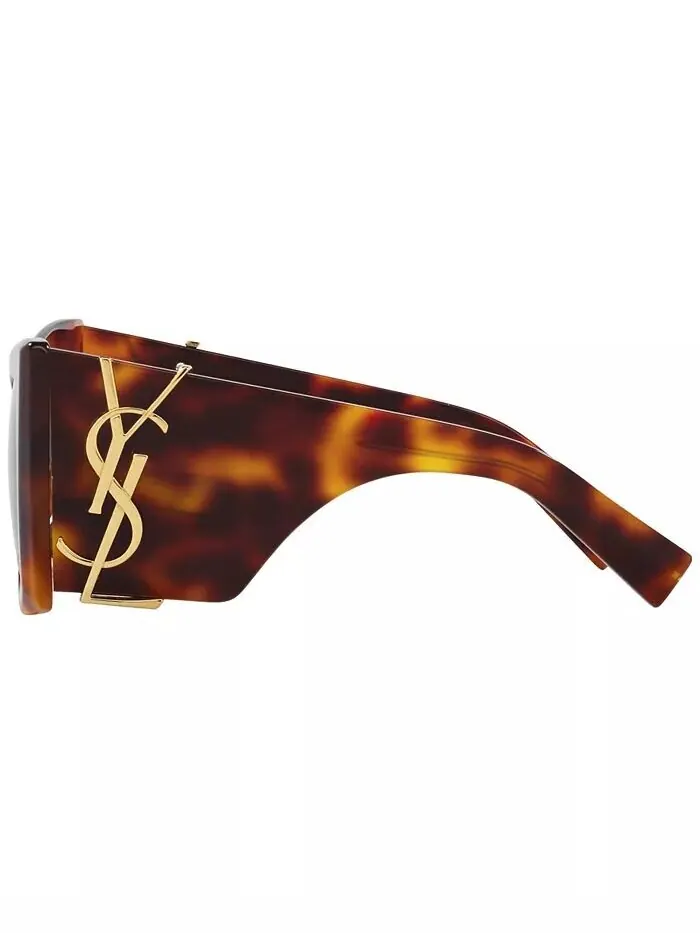 Женские солнцезащитные очки Blaze, SL M119 Saint Laurent — изображение 6 из 10, коричневый