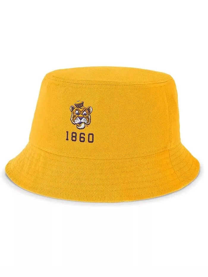 Мужская золотая панама LSU Tigers Legacy Apex Nike — изображение 1 из 2