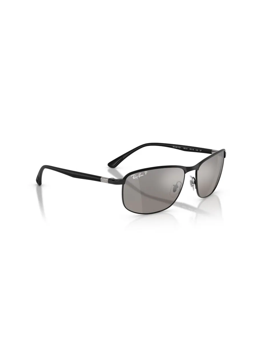 Солнцезащитные очки унисекс с поляризацией, RB3671CH Ray-Ban — изображение 2 из 6, черный