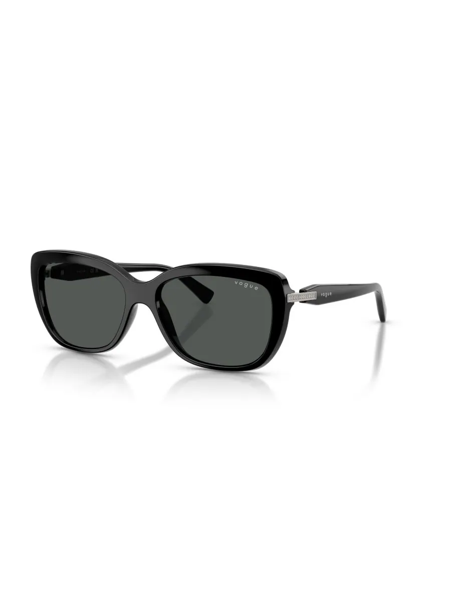 Женские солнцезащитные очки Бабочка, VO5678SB Vogue Eyewear — изображение 1 из 7, черный