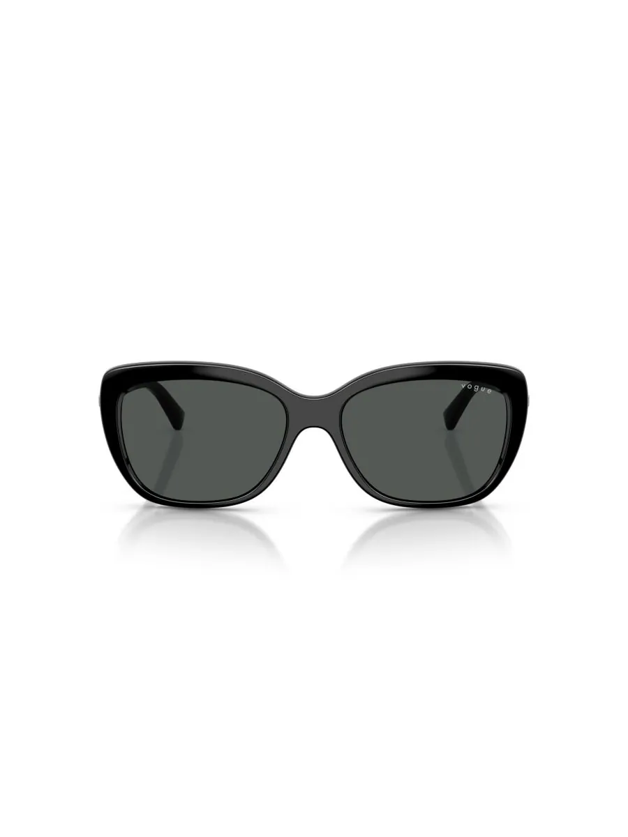 Женские солнцезащитные очки Бабочка, VO5678SB Vogue Eyewear — изображение 2 из 7, черный