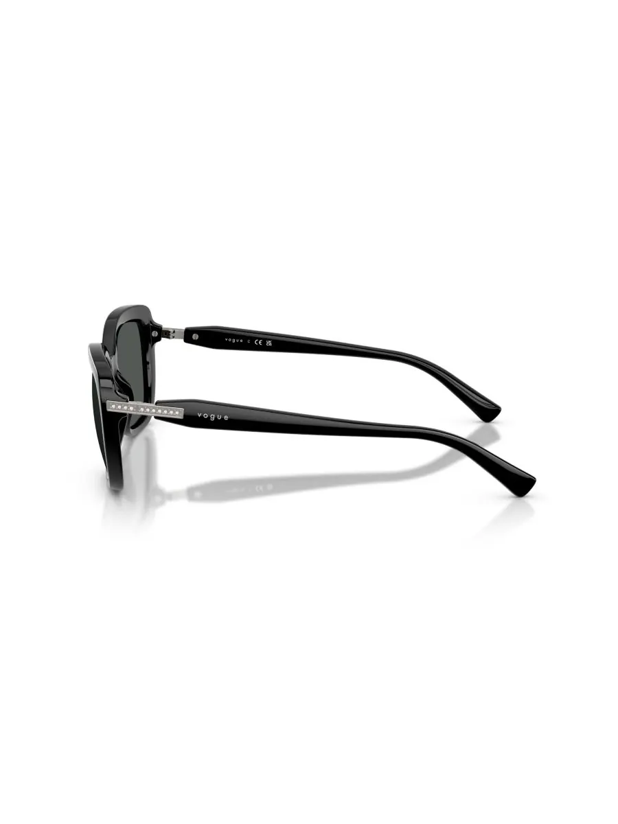 Женские солнцезащитные очки Бабочка, VO5678SB Vogue Eyewear — изображение 3 из 7, черный