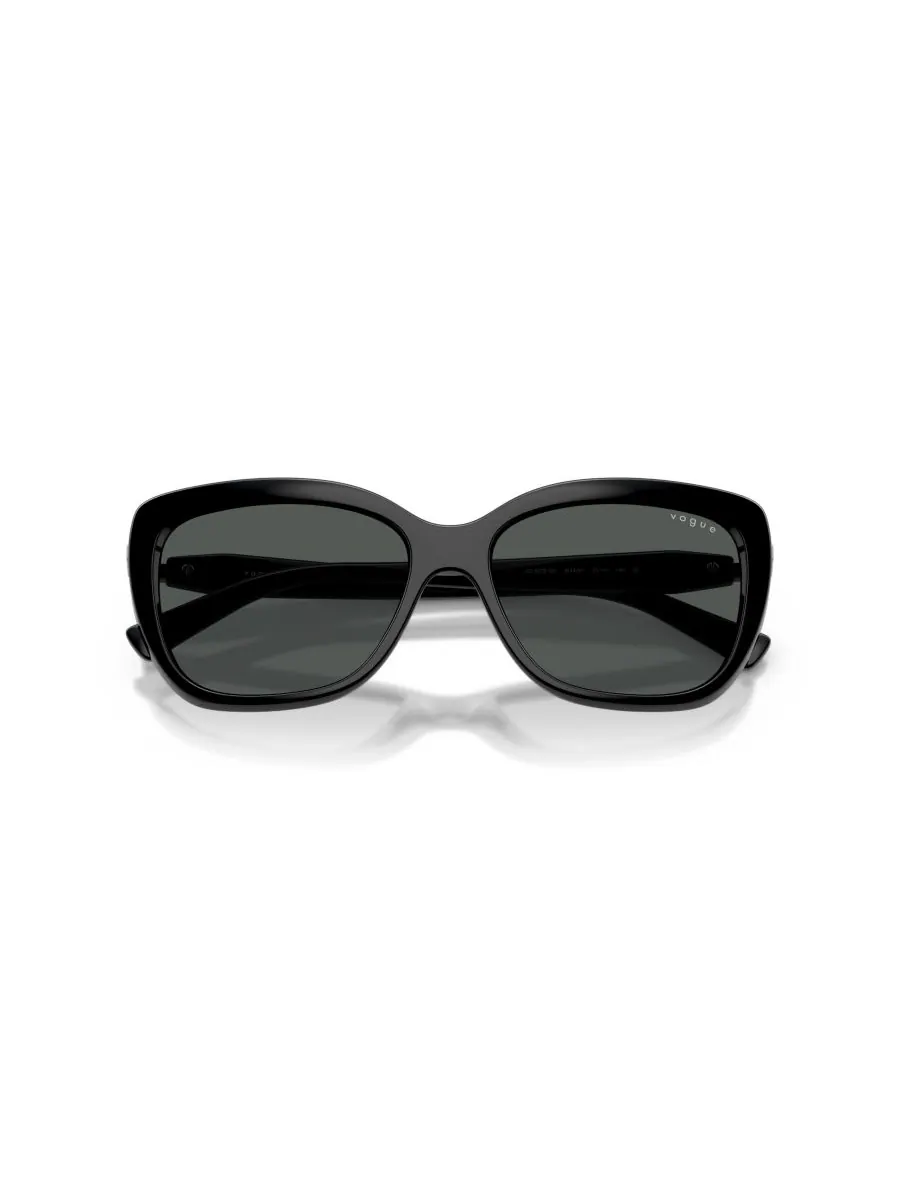 Женские солнцезащитные очки Бабочка, VO5678SB Vogue Eyewear — изображение 5 из 7, черный