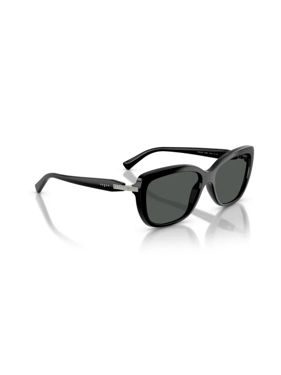 Женские солнцезащитные очки Бабочка, VO5678SB Vogue Eyewear — изображение 6 из 7, черный