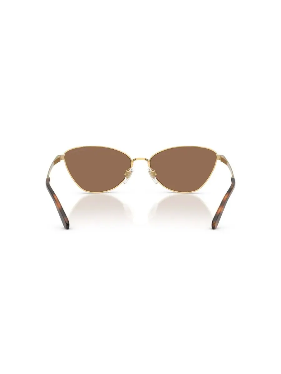 Женские прямоугольные солнцезащитные очки, RL7093 Ralph Lauren — изображение 3 из 5, золотистый