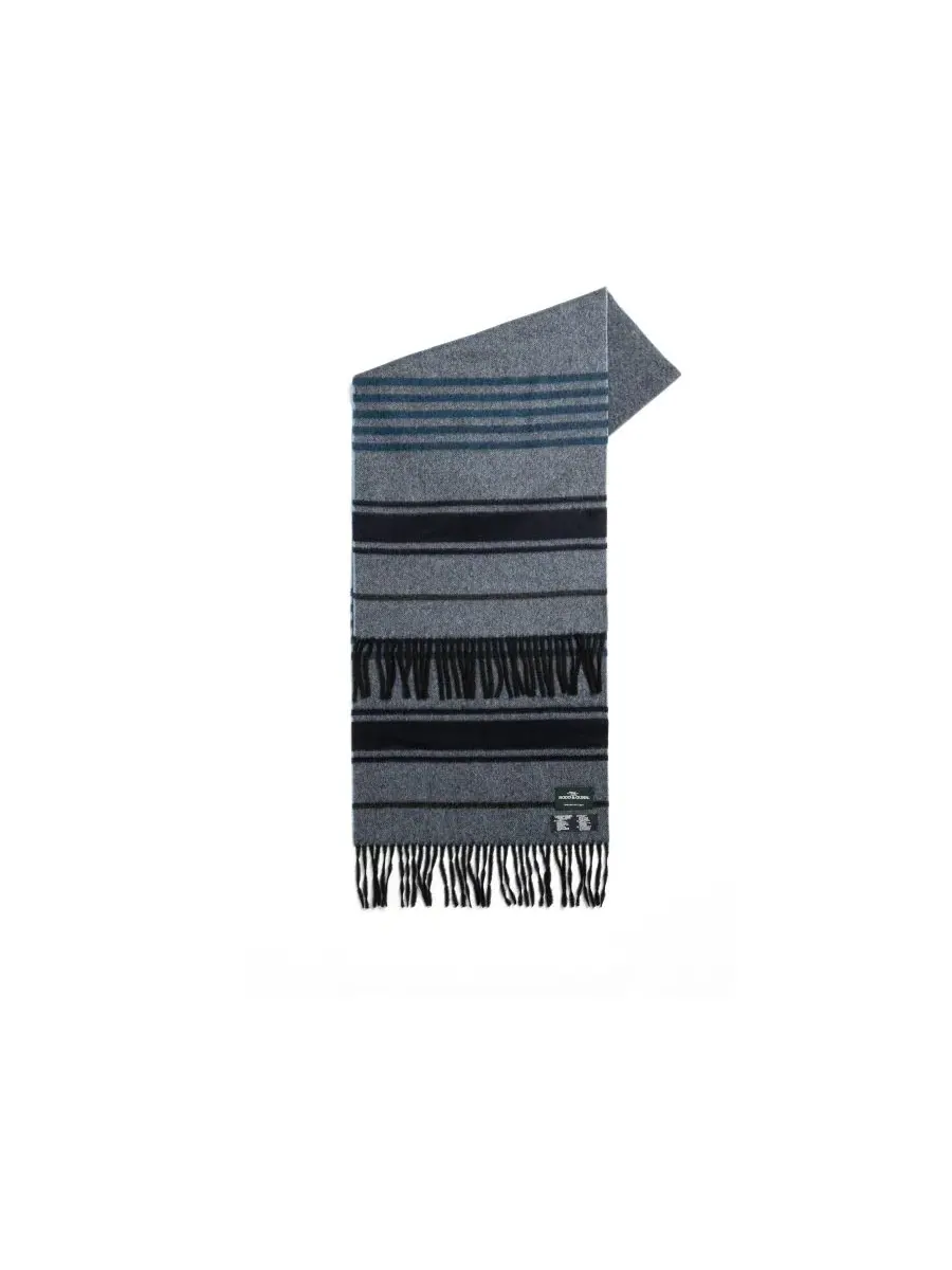 Шарф Wanaka Wool Rodd & Gunn — изображение 1 из 3, джинсовый синий
