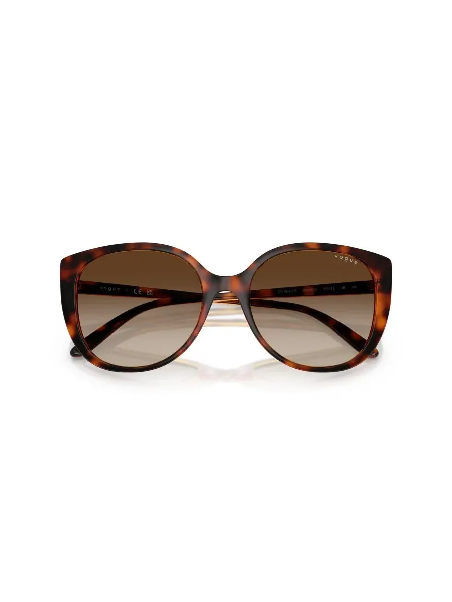 Женские солнцезащитные очки «Бабочка», VO5623S Vogue Eyewear, темно-havana — изображение 5 из 7, коричневый