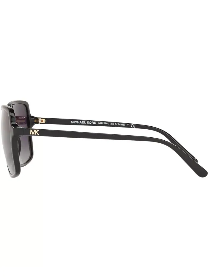 ISLE OF PALMS Поляризованные солнцезащитные очки, MK2098 Michael Kors — изображение 6 из 6, черный/серый