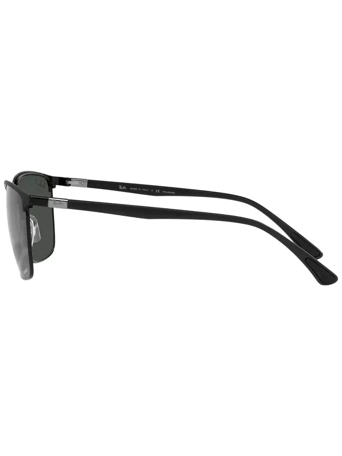 Унисекс поляризованные солнцезащитные очки, RB3686 57 Ray-Ban — изображение 2 из 6, черный