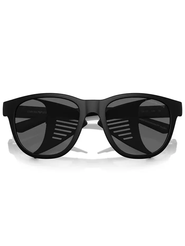 Мужские солнцезащитные очки EA4216U Emporio Armani — изображение 5 из 6, черный