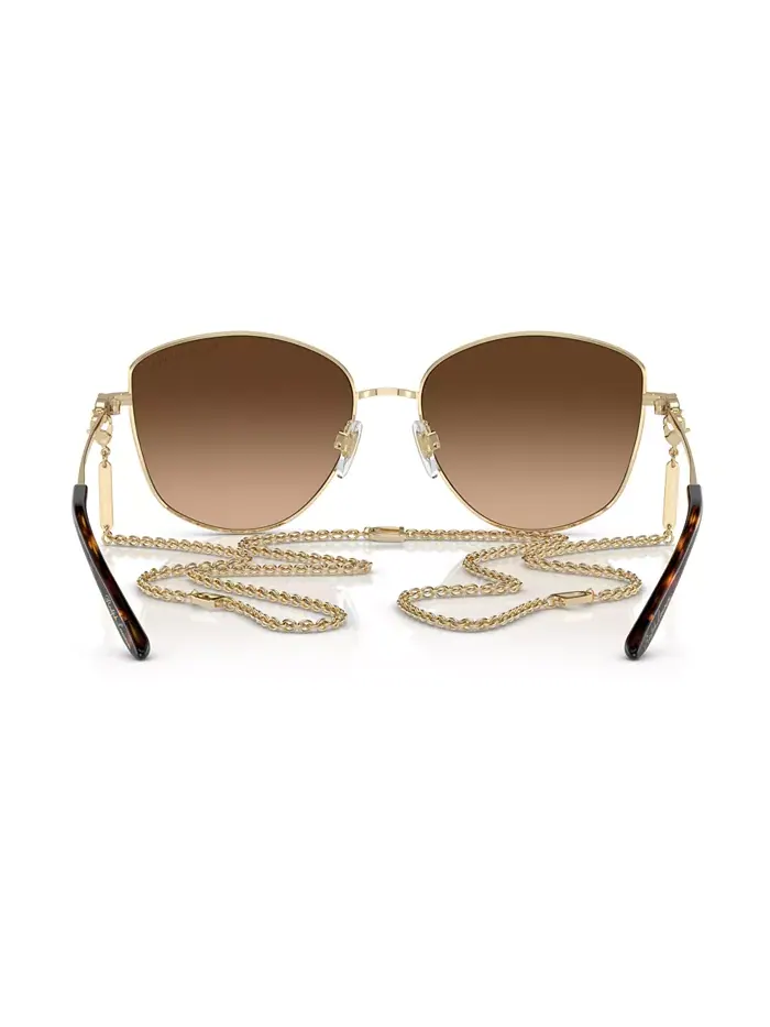 Женские солнцезащитные очки The Vivienne, градиентные RL7079 Ralph Lauren — изображение 4 из 6, бледный золотистый