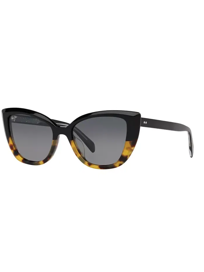 Женские поляризационные солнцезащитные очки, Blossom Mj000736 Maui Jim — изображение 1 из 5, черный коричневый