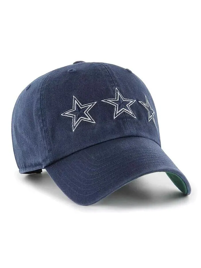 Мужская темно-синяя регулируемая шляпа Dallas Cowboys Bankroll Clean Up '47 Brand — изображение 2 из 3, темно-синий