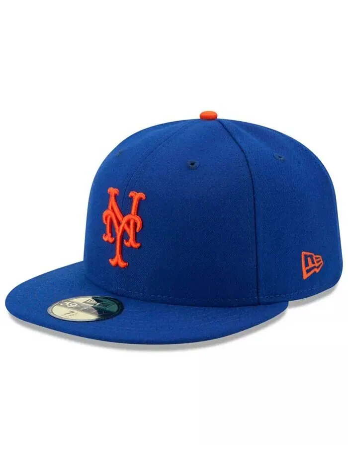Кепка приталенного кроя New York Mets Authentic Collection 59FIFTY New Era — изображение 1 из 5, королевский