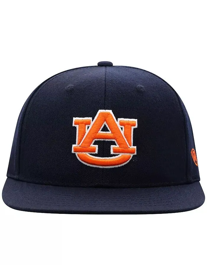 Мужская темно-синяя кепка цвета команды Auburn Tigers Top of the World — изображение 2 из 4