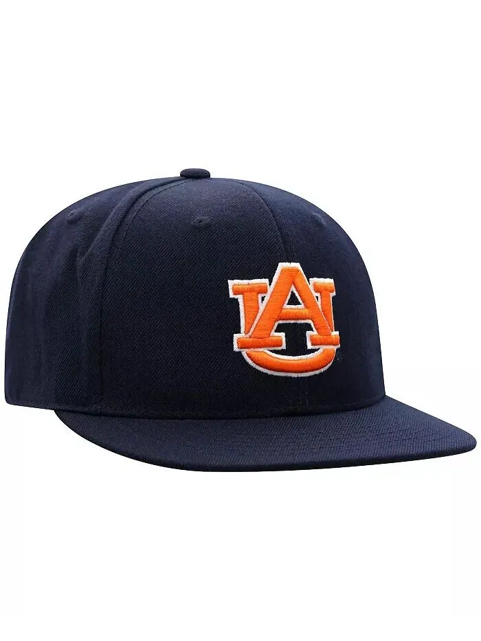 Мужская темно-синяя кепка цвета команды Auburn Tigers Top of the World — изображение 3 из 4