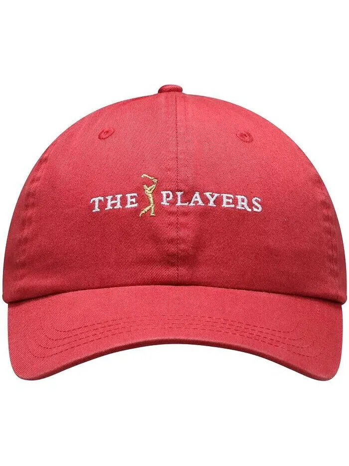 Мужская красная регулируемая кепка THE PLAYERS Newport Ahead — изображение 2 из 2, красный