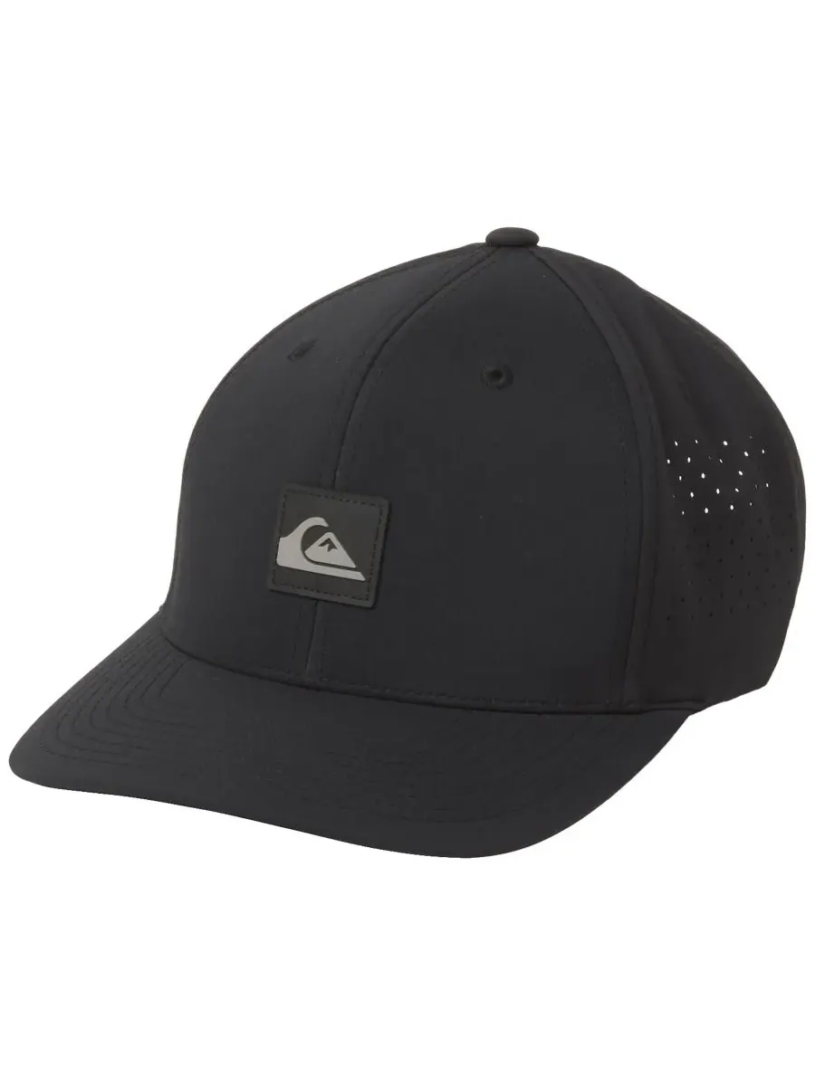 Мужская кепка с нашивкой Beach Head Quiksilver — изображение 1 из 3, черный