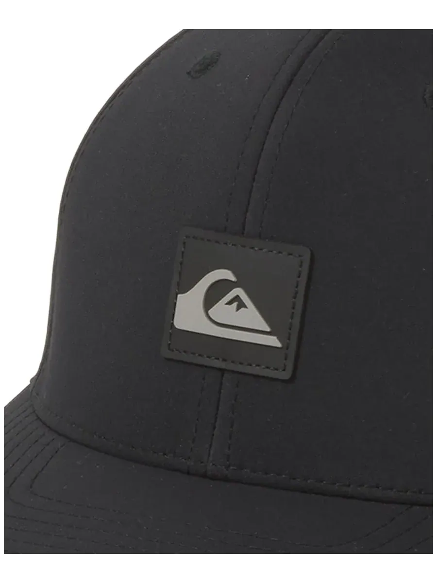 Мужская кепка с нашивкой Beach Head Quiksilver — изображение 2 из 3, черный