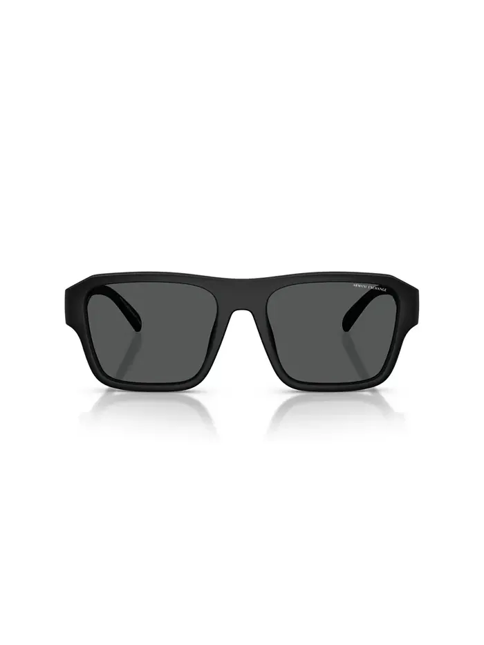 Мужские солнцезащитные очки AX4154SU Armani Exchange — изображение 2 из 6, черный