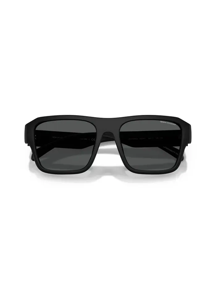 Мужские солнцезащитные очки AX4154SU Armani Exchange — изображение 5 из 6, черный