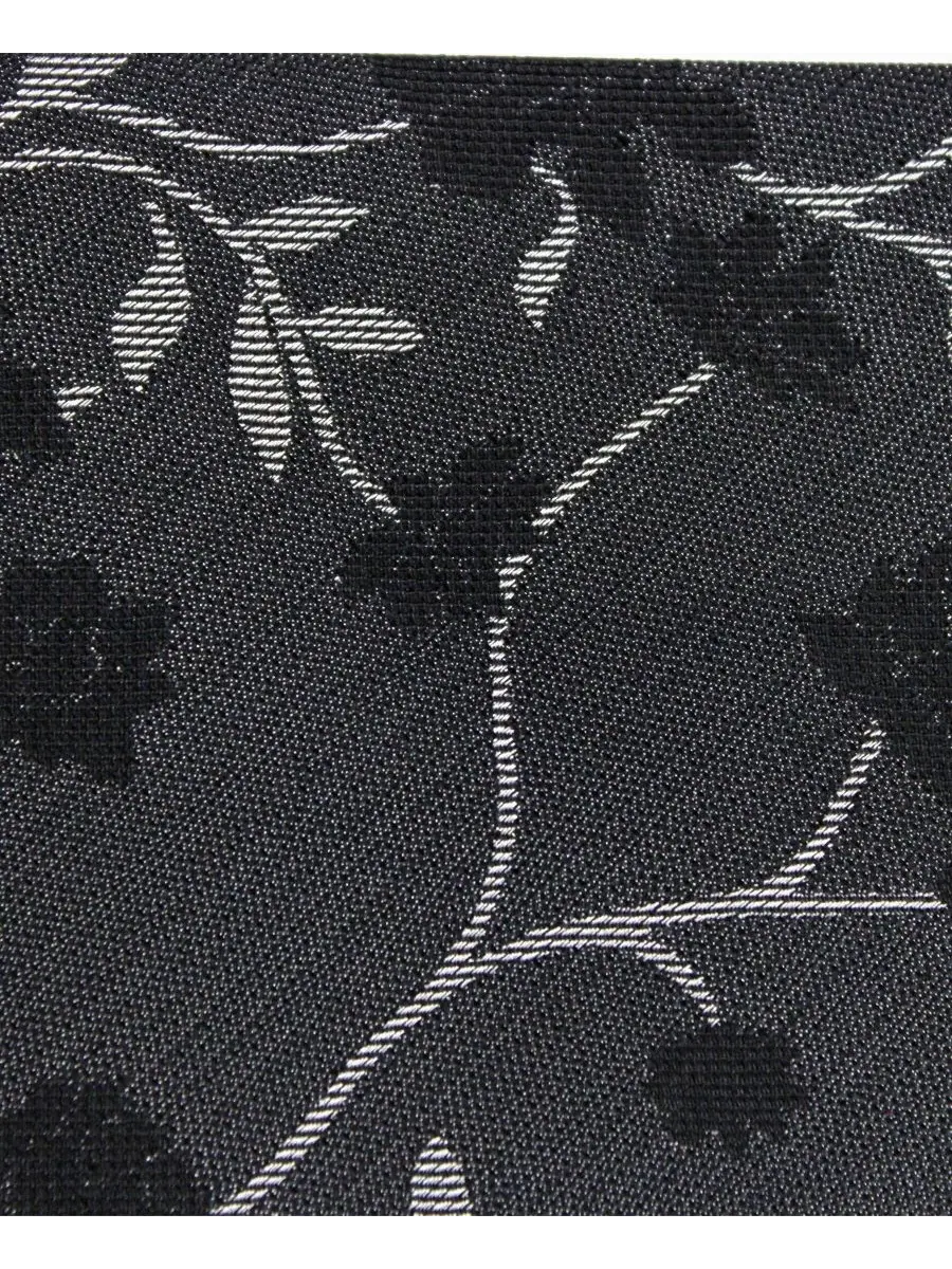 Мужской галстук-бабочка с цветочным принтом в тон ткани Van Heusen — изображение 4 из 4, черный