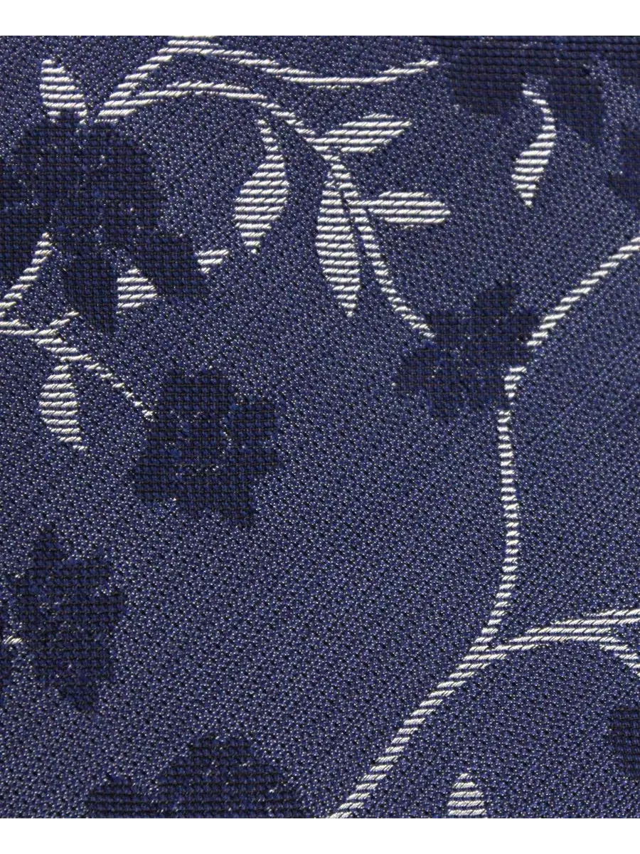 Мужской галстук-бабочка с цветочным принтом в тон ткани Van Heusen — изображение 4 из 4, темно-синий