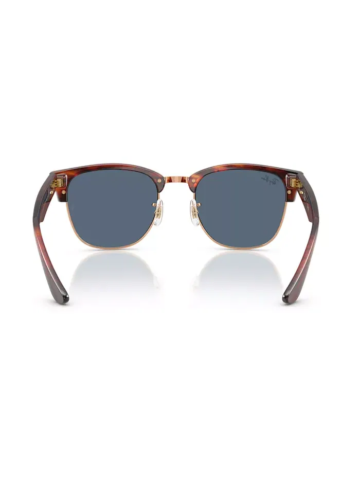 Унисекс солнцезащитные очки Clubmaster Reverse, RBR0504S Ray-Ban — изображение 6 из 7, золотистый