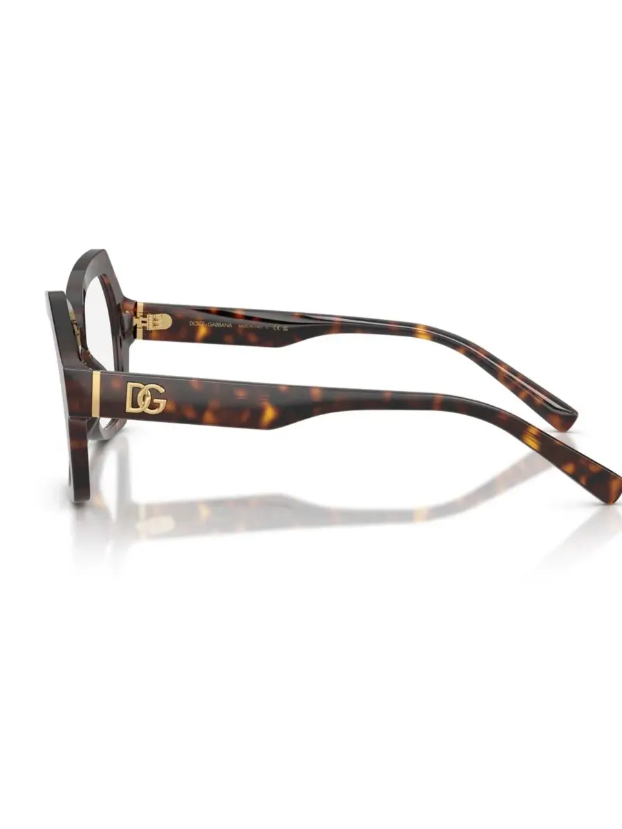 Женские очки-бабочки Dolce Gabbana, DG3429 Dolce&Gabbana — изображение 4 из 5, коричневый