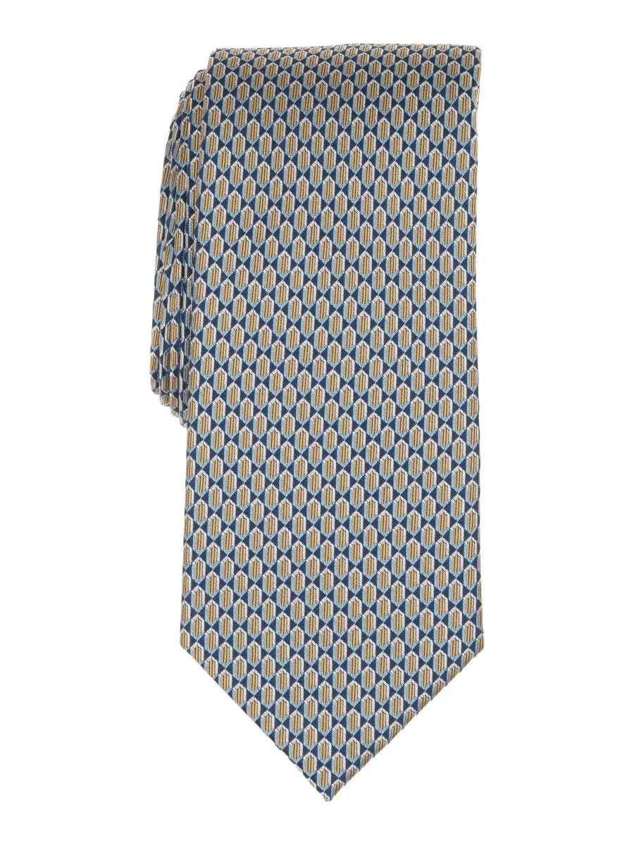 Мужской аккуратный классический галстук Perry Ellis Portfolio