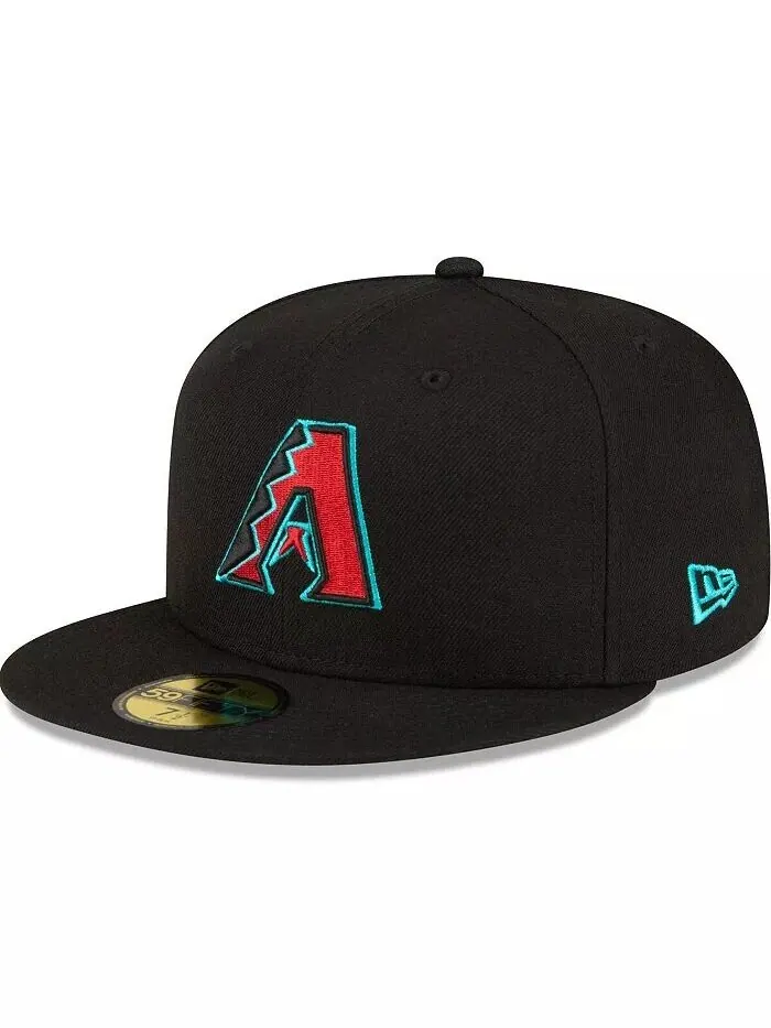 Мужская черная приталенная шляпа Arizona Diamondbacks Alternate Authentic Collection On-Field — изображение 1 из 4, черный