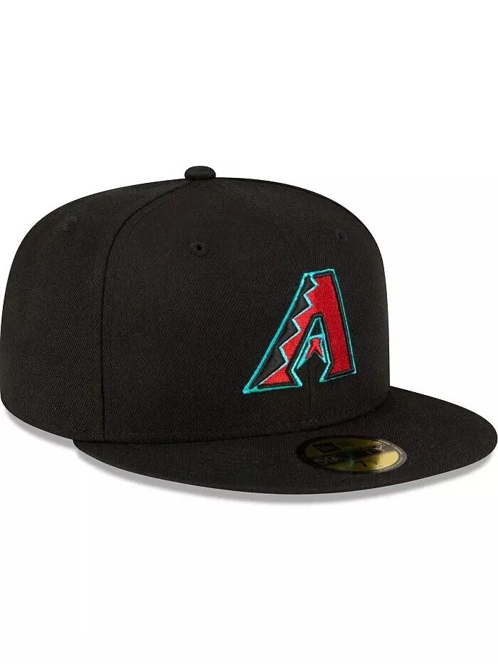 Мужская черная приталенная шляпа Arizona Diamondbacks Alternate Authentic Collection On-Field — изображение 2 из 4, черный