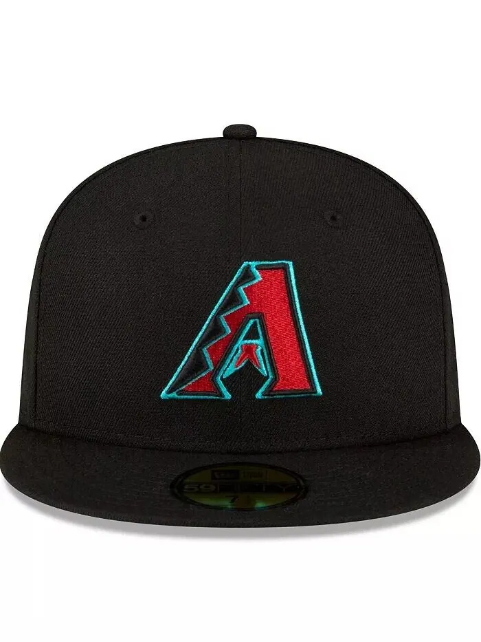 Мужская черная приталенная шляпа Arizona Diamondbacks Alternate Authentic Collection On-Field — изображение 4 из 4, черный
