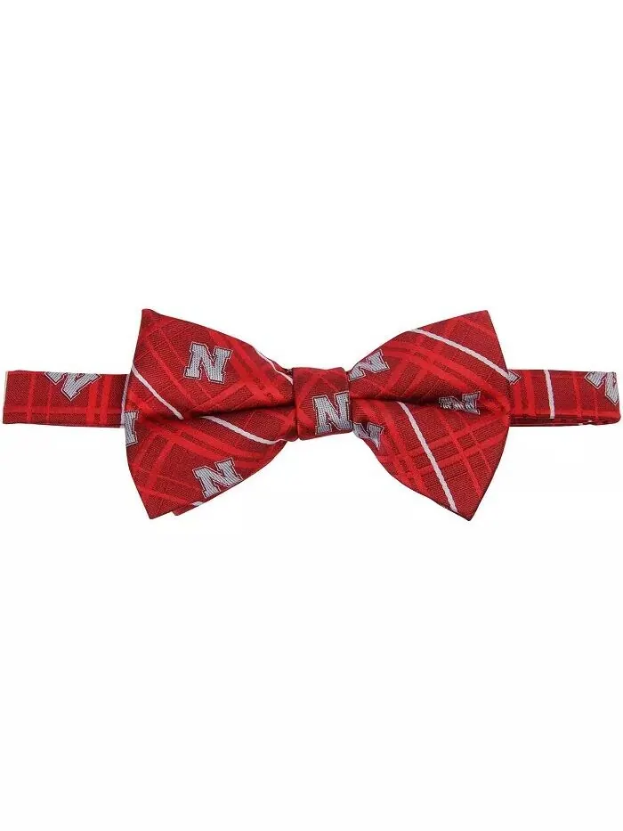 Мужской оксфордский галстук-бабочка Scarlet Nebraska Huskers Eagles Wings — изображение 1 из 2, алый