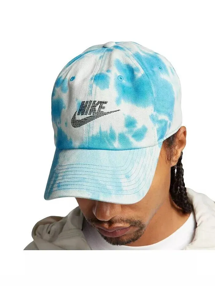 Унисекс светло-голубая шапка Splash Club с регулируемой длиной Nike — изображение 1 из 2