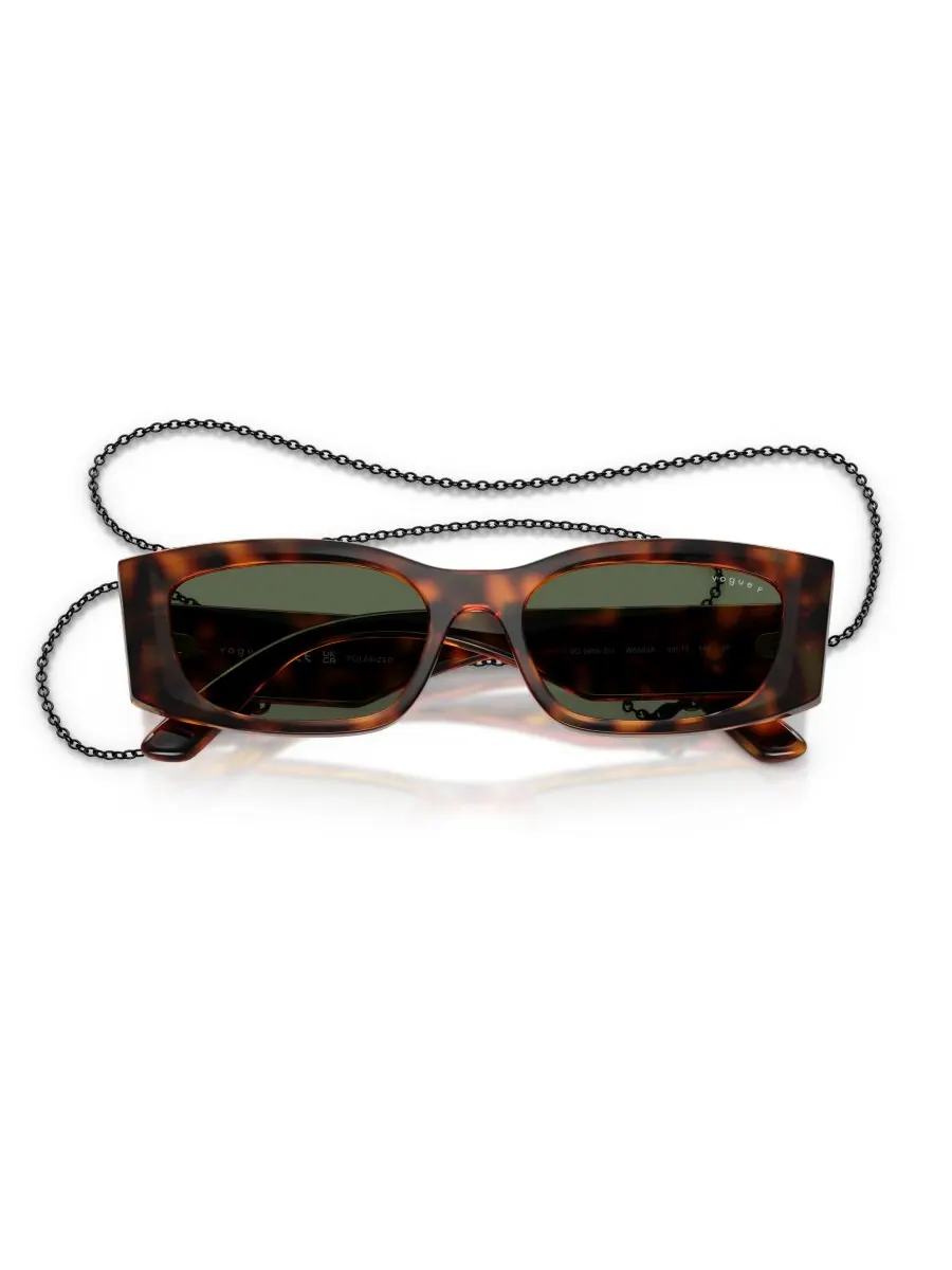 Женские поляризованные солнцезащитные очки, VO5655SU Vogue Eyewear — изображение 5 из 7, коричневый
