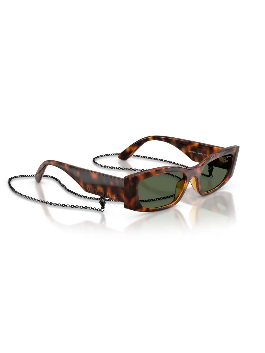 Женские поляризованные солнцезащитные очки, VO5655SU Vogue Eyewear — изображение 6 из 7, коричневый