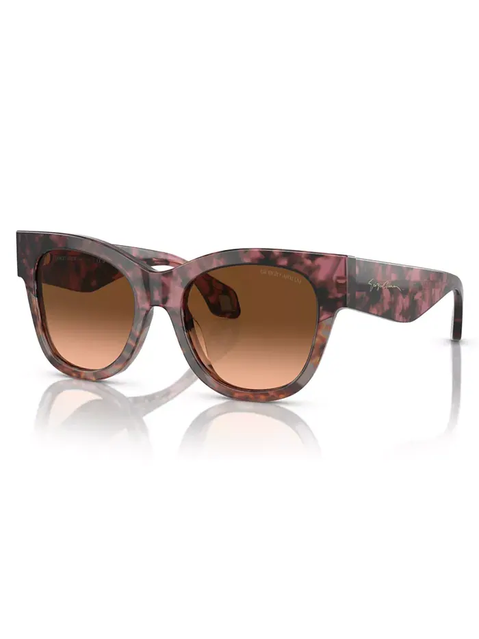Женские солнцезащитные очки, градиент AR8195U Giorgio Armani — серый